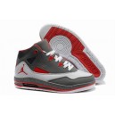 chaussures basket jordan jumpman h series ii gris rouge blanc
