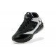 chaussures de basket jordan flight femme noir blanc