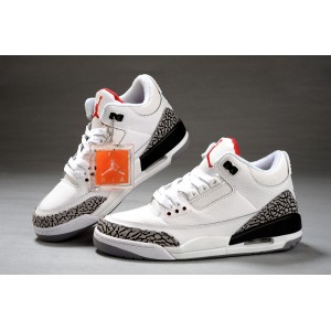 basket femme jordan 3 blanc et ciment