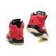 chaussure air jordan enfants retro 5 rouge noir