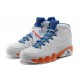 air jordan 9 blanc orange bleu