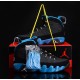 chaussure de basket jordan 9 noir bleu