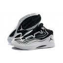 chaussures Jordan Aero Mania noir blanc