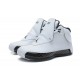 chaussure de basket enfant jordan 18 blanc noir