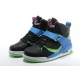 jordan flight 45 femme noir vert bleu