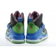 jordan flight 45 femme noir vert bleu