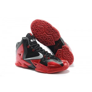 nike lebron 11 fille noir rouge