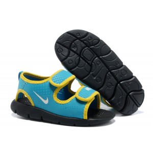 Nike Sandale Enfant fille turquoise jaune