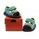 Nike Sandale Enfant fille turquoise jaune