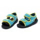 Nike Sandale Enfant fille turquoise jaune