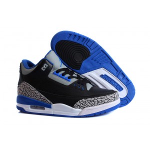 basket jordan 3 noir bleu ciment 2014