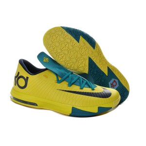 chaussures de kd 6 pour fille jaune