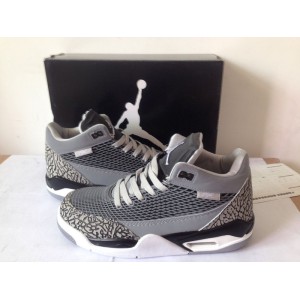 homme nike air jordan flight club 80s gris ciment noir