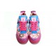 chaussure michael jordan pour fille 4 rose fleuri