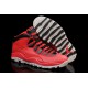 nike air jordan 10 rouge ciment chaussures boutique en ligne