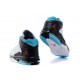 chaussures Jordan Flight Origin blanc bleu noir