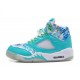 jordan chaussures femme 5 turquoise floral