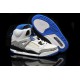 jordan spizike 3.5 femme blanc bleu sport