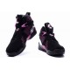 Nike Air Jordan 8 pour fille daim rose noir