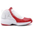 Jordan 19 blanc et rouge