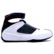 Nike Jordan retro 20 noir blanc rouge