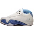 basket jordan 21 blanc bleu clair