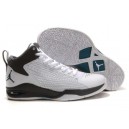 chaussure de basket Jordan fly 23 blanc gris profond