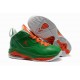 Les jordan pour fille melo m8 vert orange