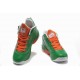 Les jordan pour fille melo m8 vert orange