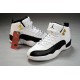 chaussures jordan 12 femme blanc noir